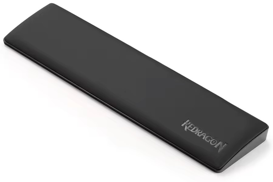 Redragon Small Gaming Wrist Rest – Memory Foam, Anti-Slip, Ergonomic